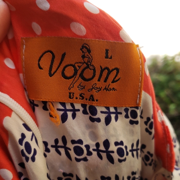 Voom 60s 70s mod inspired silk floral maxi dress - Picture 4 of 4